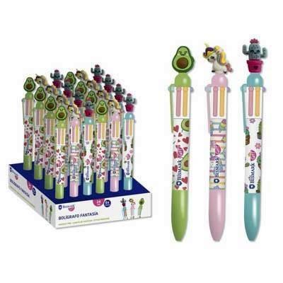 331391 BOLIGRAFO 6 COLORES FANTASIA BISMARK