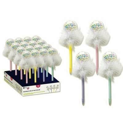 331390 BOLIGRAFO BOLAS MULTICOLOR BISMARK