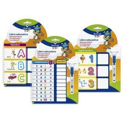 331523 LIBRO EDUCATIVO BORRABLE CON ROTULADOR BISMARK