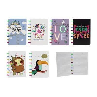 331303 LIBRETA ANILLAS COLORES DREAMS 80 HOJAS BISMARK