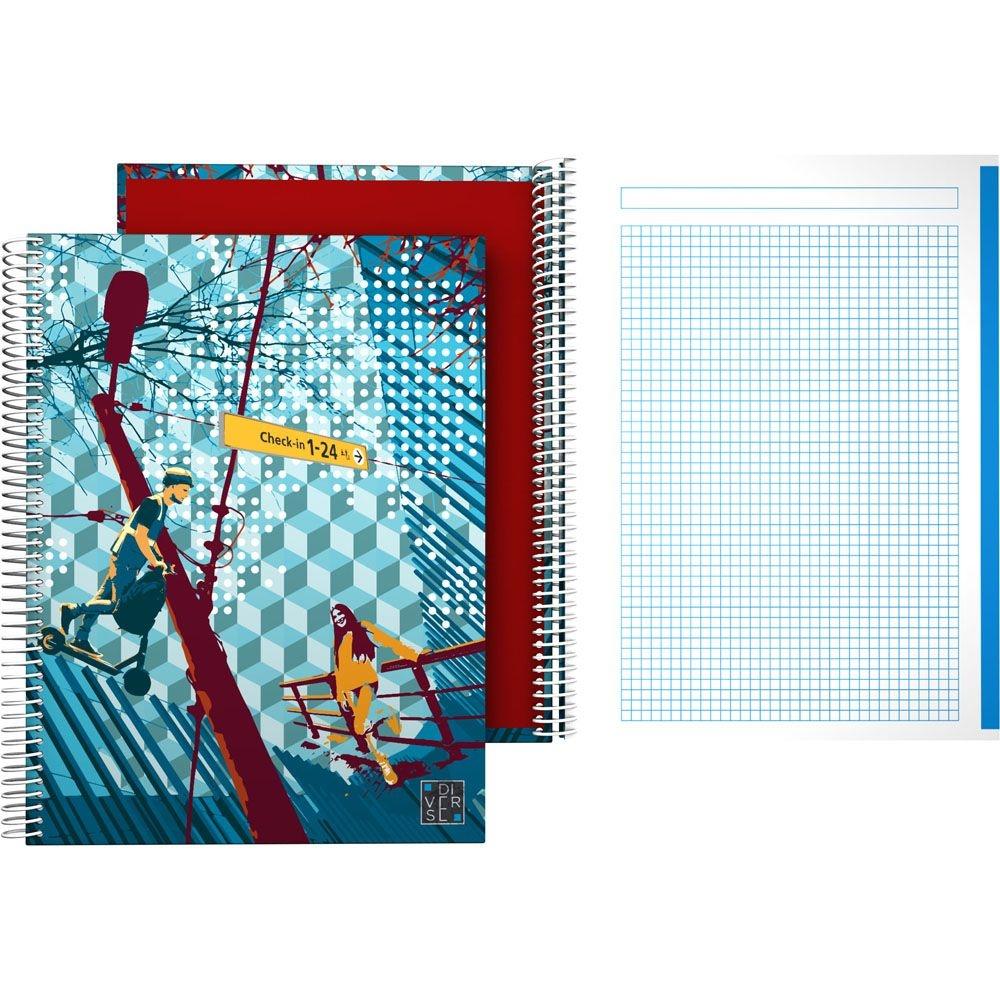 Forrado. Cuaderno Tapa Dura A4 FOLLOW ME 16502649 Grafoplas