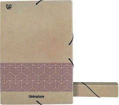 Caja de Proyectos 5cm forrada UniNature violeta 91273735 Grafoplas