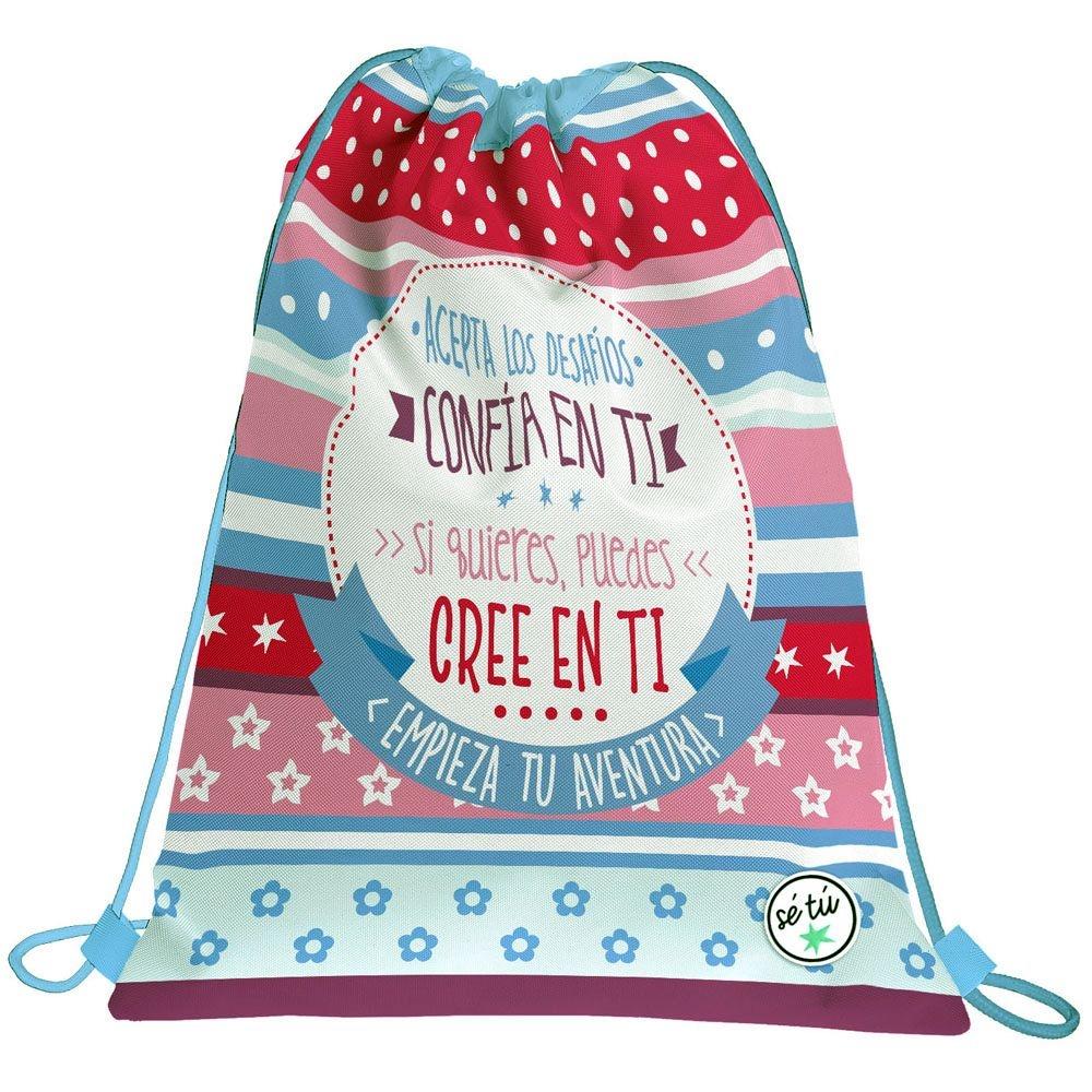 Saco Sé tú Sé atrevido 37610519 Grafoplas