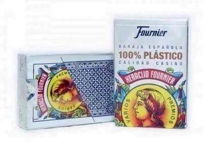 Baraja española plastico 2100 Fournier 10023423 50 cartas