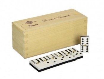 Domino Chamelo Fournier Celuloide caja madera 130012235