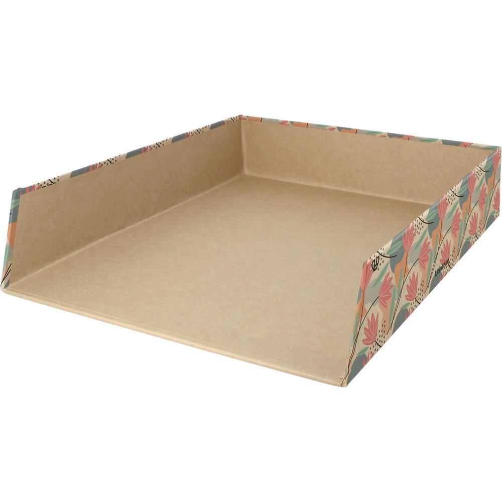 Bandeja forrada UniNature flores 01999001 Grafoplas