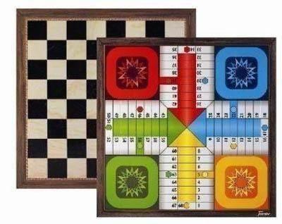 Tablero Fournier Parchis/Ajedres grande 30040 130012255