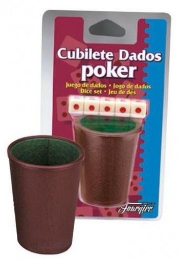 Accesorios Fournier cubo+dados Poker  29451 130012244