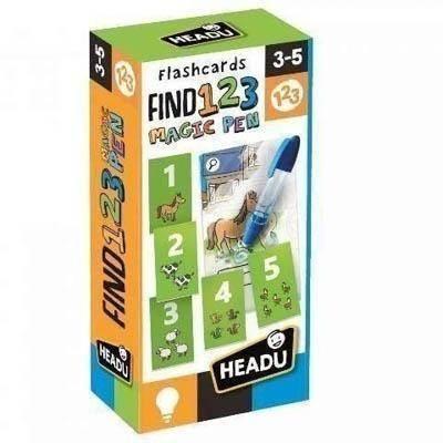 Juego Headu 130012212 flashcards find 1 2 3