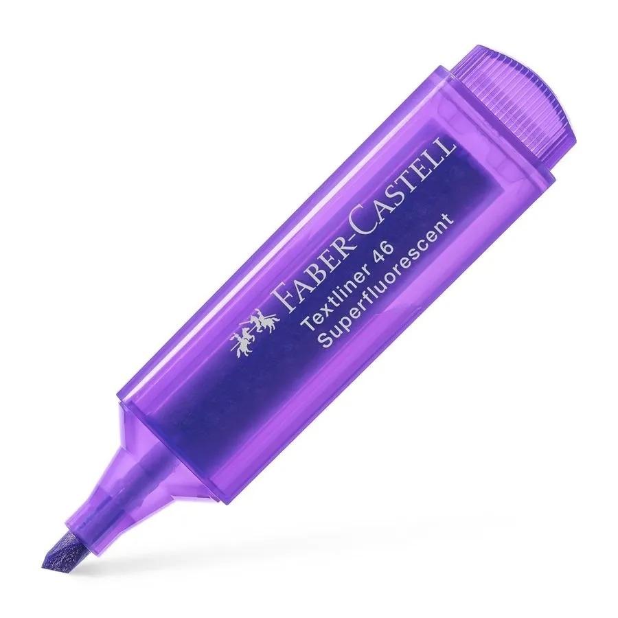 Marcador Faber Castell textliner 46 violeta 154636
