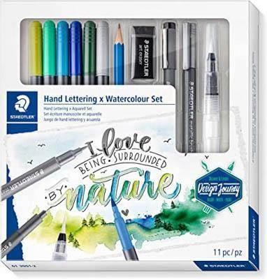 Set de dibujo Staedtler 61 3001-2 surtido Doble Aqua pincel