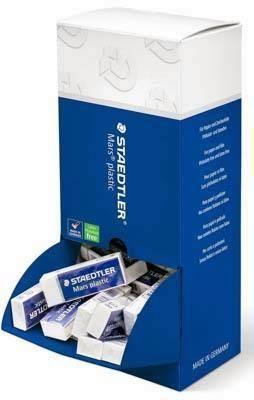 Expositor Staedtler Goma Mars Plastic 526 50CA40 40 unidades