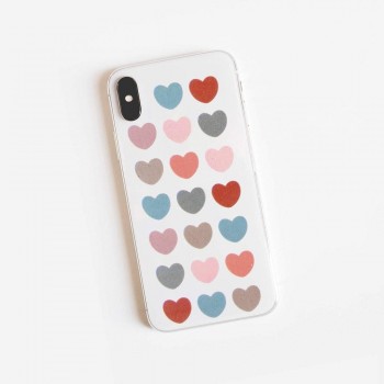 Gomette Apli 19452 Corazones nordik 6 hojas removible 624 unidades