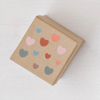 Gomette Apli 19452 Corazones nordik 6 hojas removible 624 unidades