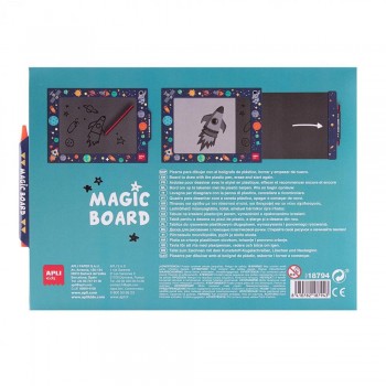Expositor Apli 18793 pizarras magicas 24 unidades surtidas