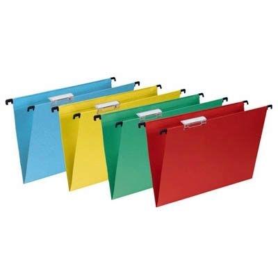 Carpeta colgante 11451 Rojo A4 c/10 visor superior Grafoplas