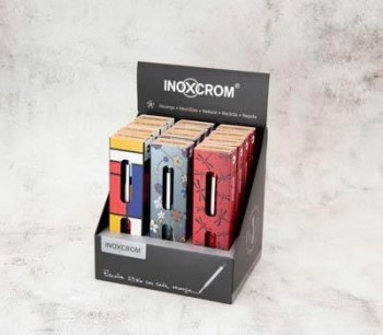 Expositor Inoxcrom boligrafos Arts Slim Series 12 unidades surtidos 42101018