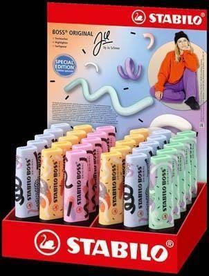 Expositor Stabilo 70/30-1-101 Boss pastel fluorescente 30 unidades Ju Schnee