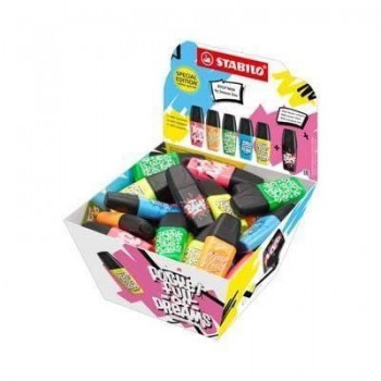Expositor Stabilo 07/50-10 Boss mini fluor 50 unidades by Snooze One bombonera