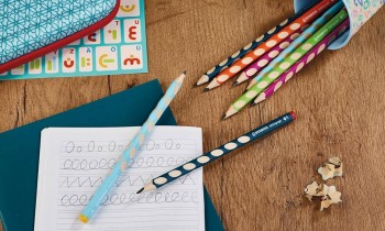 Lapices Stabilo 322/18-HB C/12 Diestro Easygraph azul nublado