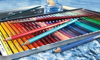 Lapiz Stabilo Original C/12 surtido 8773-6 Caja Metal