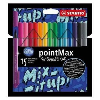 Rotulador Stabilo Pointmax 488/15-06 C/15 surtido Snooze One