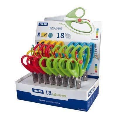 Tijera Milan 1489818 expositor 18 retorno