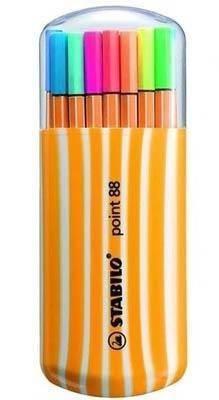Rotulador  Stabilo E8820-021 Point 88 Neon Zebrui