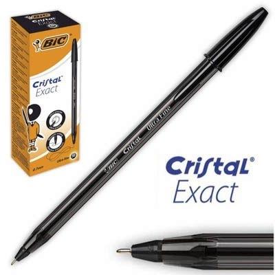 Bolígrafo Bic Cristal Ultra Fine negro 992603