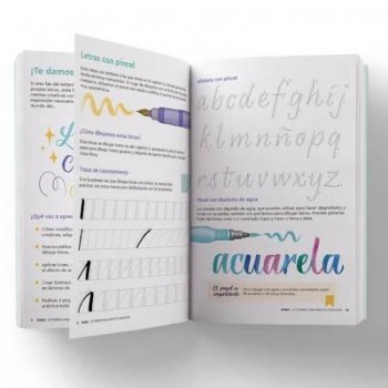 Cuaderno Rubio Lettering para mentes creativas LETT MENTCREAT