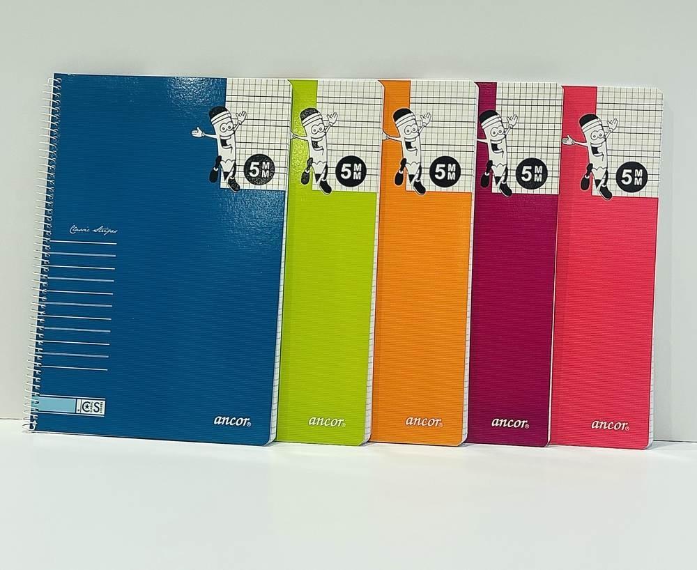 Bloc espiral Ancor 062069 folio 80H. scriture 5mm 70g.