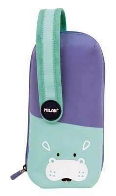 Kit 4 estuches con contenido serie especial FUN ANIMALS azul Milan 08872FAB