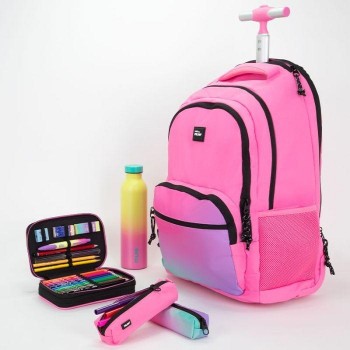 Trolley 52cm. 25l serie SUNSET, rosa Milan 625601SN1P