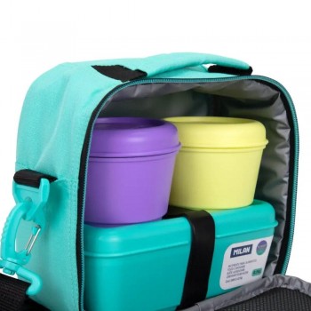 Bolsa isotérmica porta alimentos 3.5l serie SUNSET, verde Milan 08806SN1GR