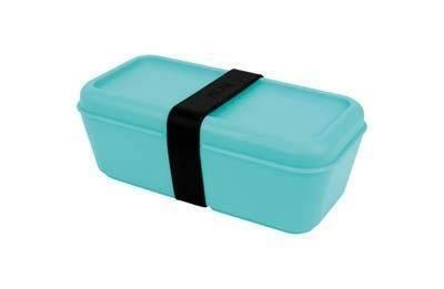 085110TQ Recipiente para alimentos rectangular 0.75l turquesa, serie SUNSET Milan
