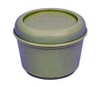 085112Y Recipiente para alimentos redondo 0.25l amarillo, serie SUNSET Milan