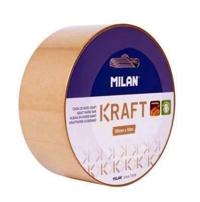 34661 Cinta de papel kraft 50 mm x 50 m Milan