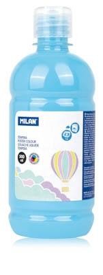 Botella témpera 500 ml amarillo pastel Milan 03620P