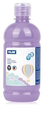Botella témpera 500 ml amarillo pastel Milan 03620P
