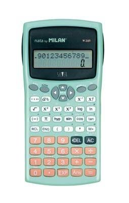 Calculadora científica M-240 SILVER, en Caja de cartón Milan 159110SL