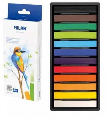 Cajita 24 barritas pastel blando Milan 6110224