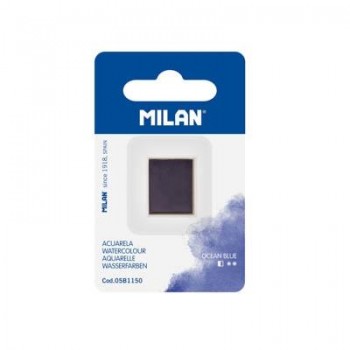 Recambio de acuarela en formato de medio godet, blanco Milan 05B1110