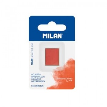 Recambio de acuarela en formato de medio godet, blanco Milan 05B1110