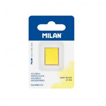Recambio de acuarela en formato de medio godet, blanco Milan 05B1110