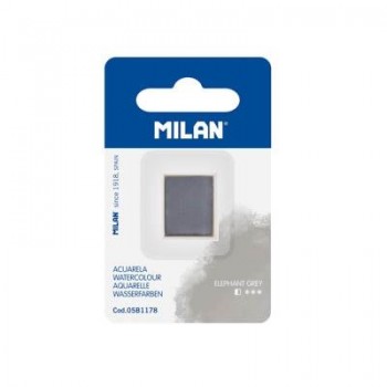 Recambio de acuarela en formato de medio godet, blanco Milan 05B1110
