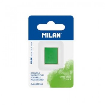 Recambio de acuarela en formato de medio godet Milan