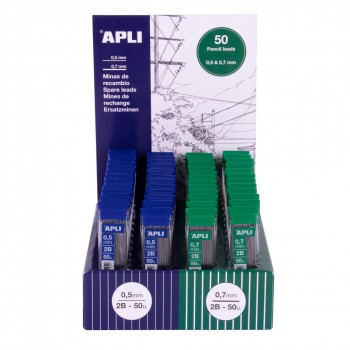 19545 MINAS 0,5MM Y 0,7MM SURTIDO APLI