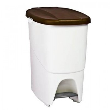 Cubo con tapa Pedalbin Ecologico 25 litros 24170 Polipropileno