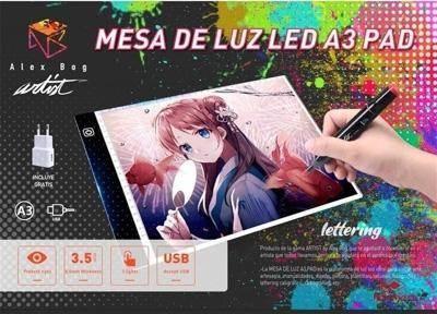 Mesa luz led A3 pad Artist AB-0333