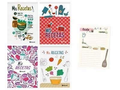 331591 CUADERNO ENCOLADO A5 RECETAS BISMARK